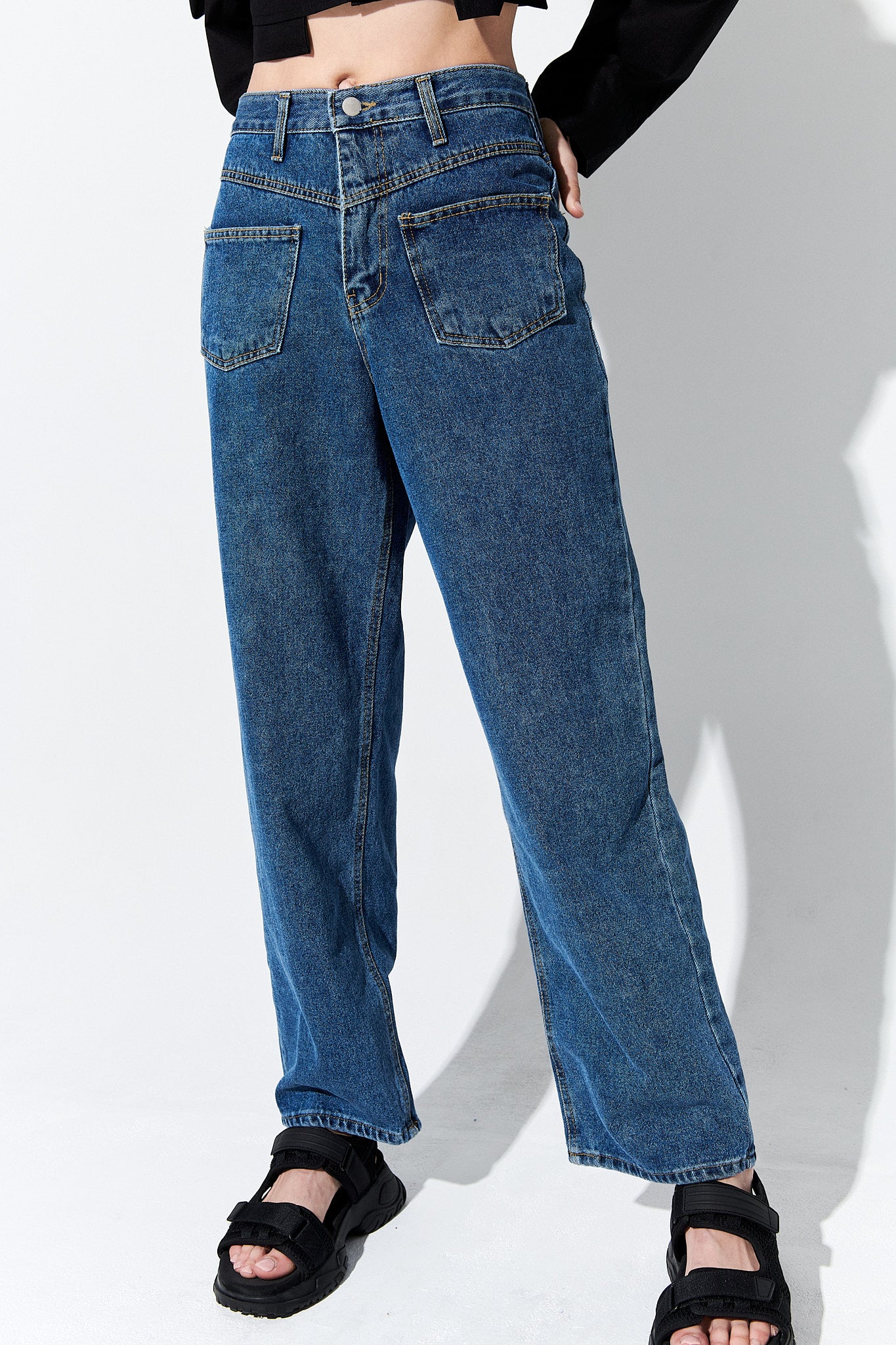 SALLY DENIM PANTS MEDIUM AGED